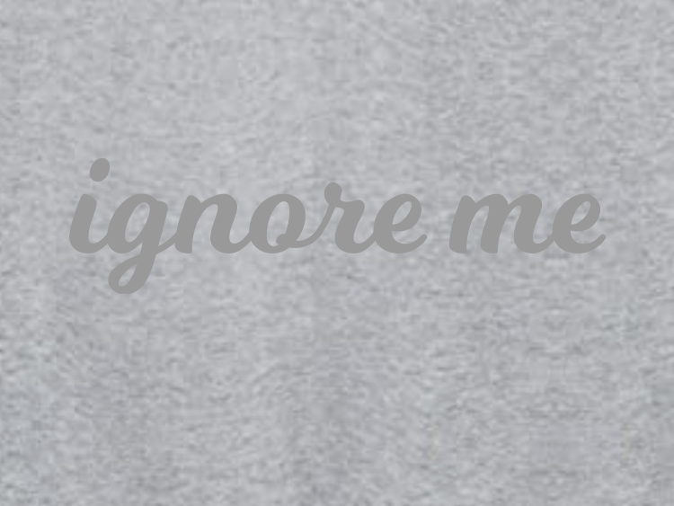 image of Ignore me