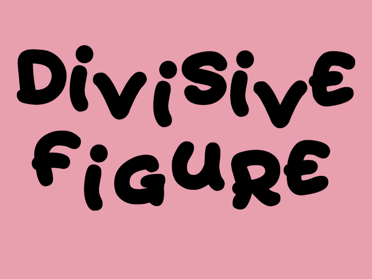 image of Divisive figure - black